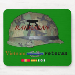 Rakkasan Vietnam Vet mousepad with CIB Design