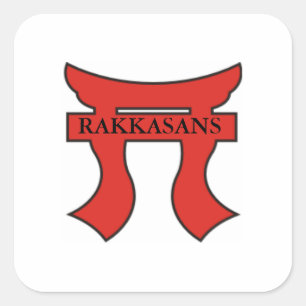 RAKKASANS On Torri Square Sticker