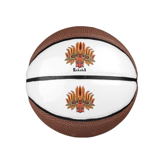 Raksha Mask Mini Basketball (Front)