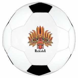 Raksha Mask Soccer Ball