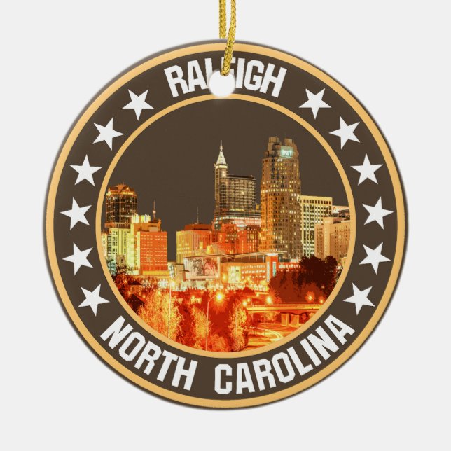 Raleigh                                            ceramic tree decoration (Front)