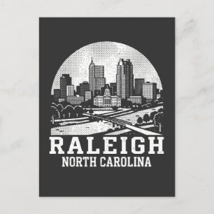 Raleigh City North Carolina Postcard