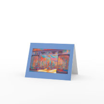 Raleigh NC - K & K Toys Artwork Notecard