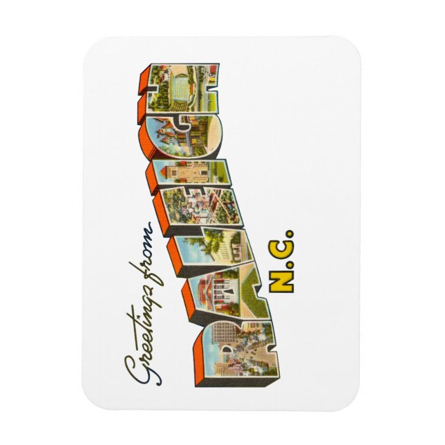 Raleigh NC Magnet (Vertical)