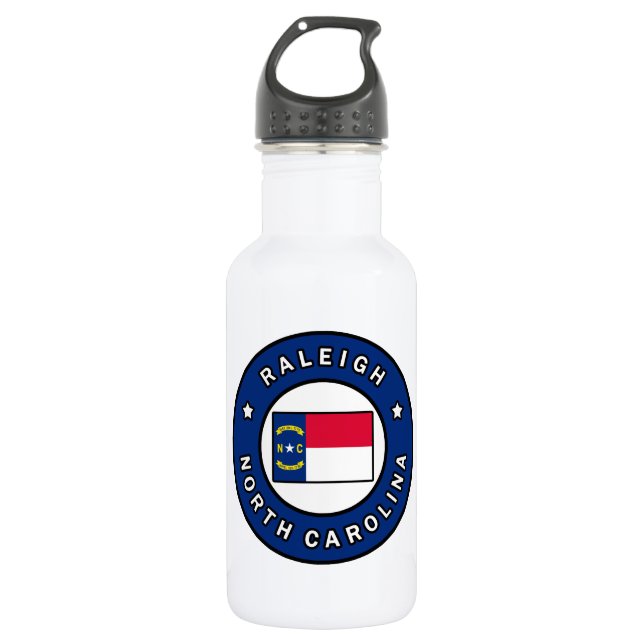 Raleigh North Carolina 532 Ml Water Bottle (Front)