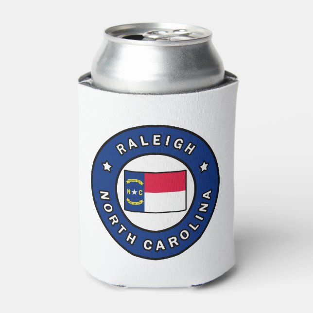 Raleigh North Carolina Can Cooler (Can Front)
