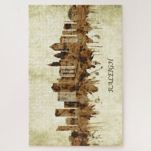 Raleigh North Carolina Cityscape Jigsaw Puzzle