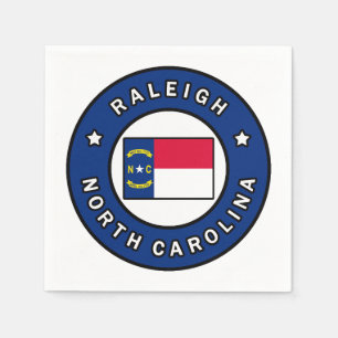 Raleigh North Carolina Napkin