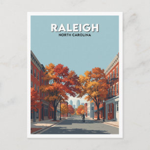 Raleigh North Carolina Postcard