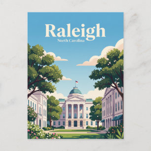 Raleigh, North Carolina Postcard