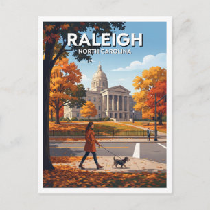 Raleigh North Carolina Souvenir Postcard