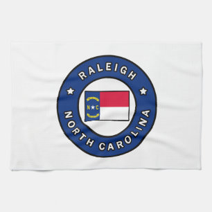 Raleigh North Carolina Tea Towel