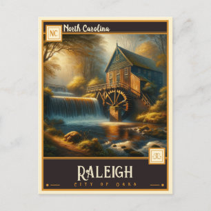 Raleigh, North Carolina Vintage Postcard