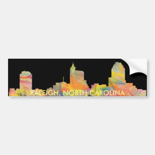 RALEIGH, NORTH CAROLINA WB1 - BUMPER STICKER