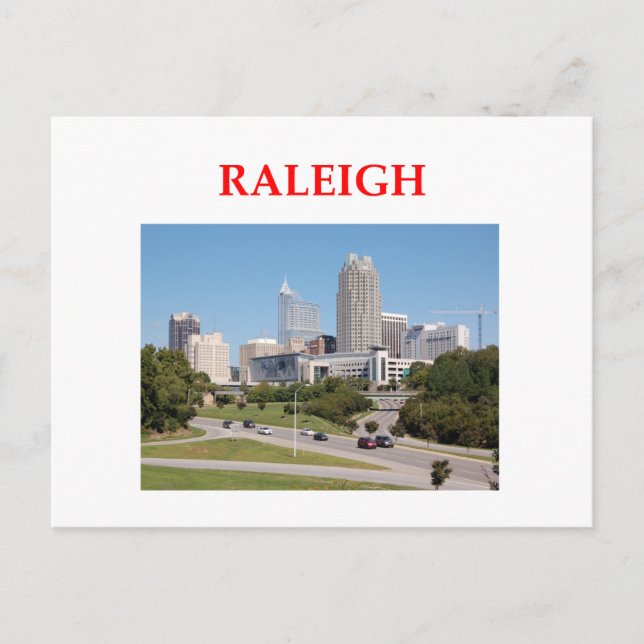 raleigh postcard (Front)