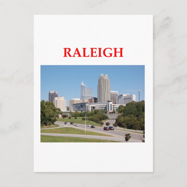 raleigh postcard (Front)