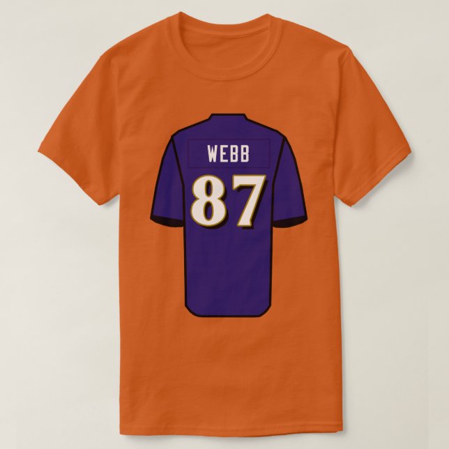 Raleigh Webb Jersey T-Shirt (Design Front)