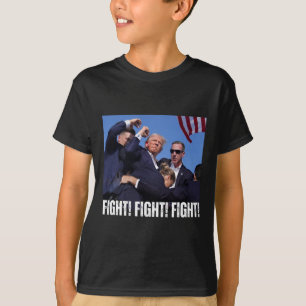 Rally Fight Tee -trump Rally Fight! Fight! Fight! 