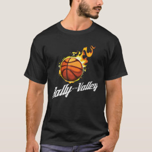 Rally In The Valley Basketball Design Features Fla T-Shirt
