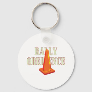 Rally Obedience Key Ring