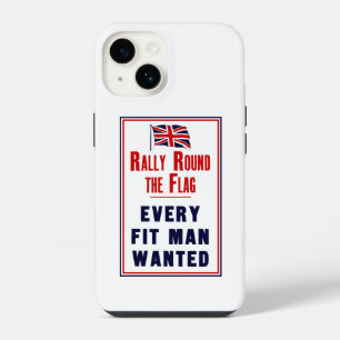 Rally Round The Flag ~ Every Fit Man Wanted Case-M iPhone 14 Case