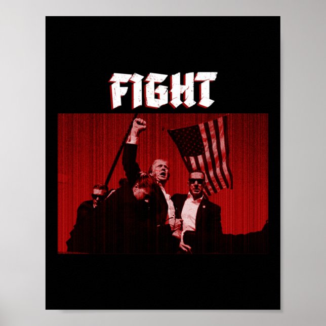 Rally Shooting Fight In 2024  Poster (Front)