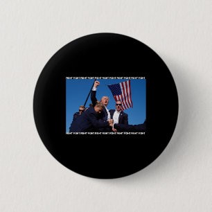 Rally Shooting Trump Shooting Trump Ination 6 Cm Round Badge
