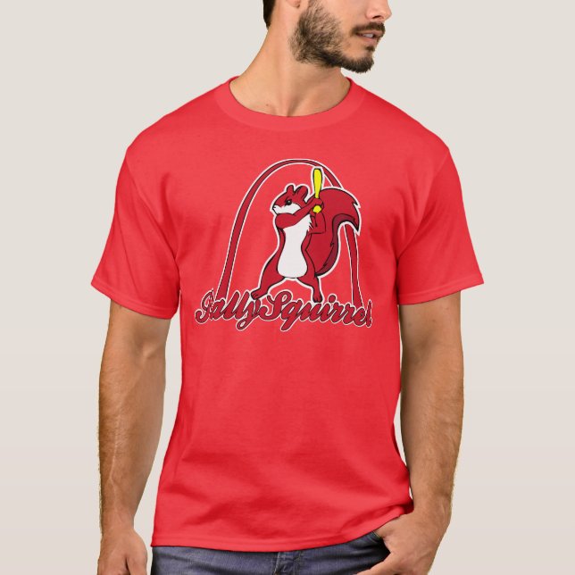Rally Squirrel Shirt Mens Red (Front)