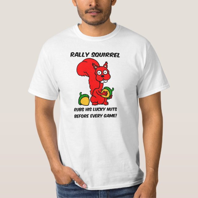 rally squirrel T-Shirt (Front)