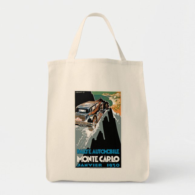Rallye Automobile Monte Carlo Tote Bag (Front)