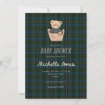 Ralph Lauren Inspired Baby Shower Invitation