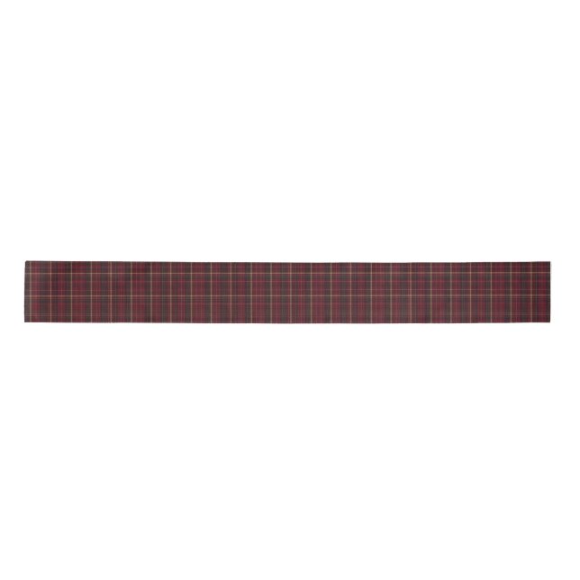 Ralph Lauren Inspired Burgundy and Tan Ribbon Satin Ribbon (Front)