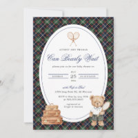Ralph Lauren Inspired Plaid Teddy Bear Boy 