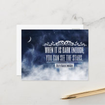Ralph Waldo Emerson Inspirational Quote "Stars"