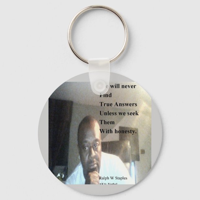 Ralph Wisden Staples Key Ring (Front)