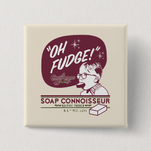 Ralphie Parker - Soap Connoisseur 15 Cm Square Badge