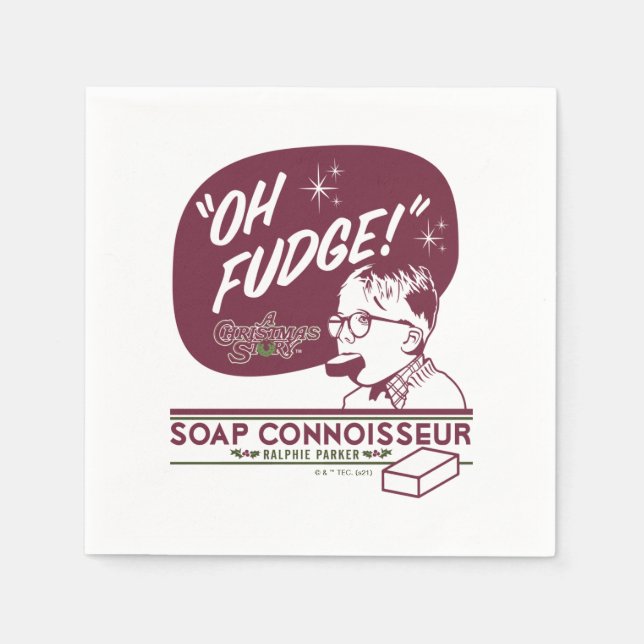 Ralphie Parker - Soap Connoisseur Napkin (Front)