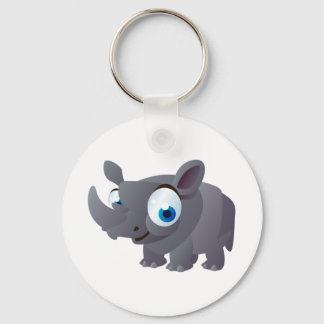 Ralphie The Rhinoceros Key Ring
