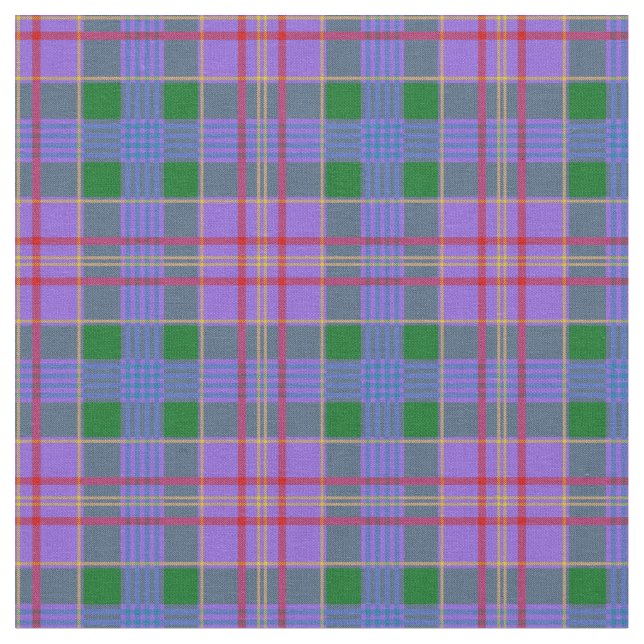 Ralston Tartan Fabric (Close Up)