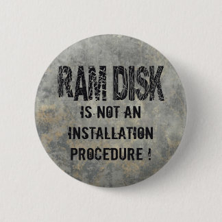 Ram Disc 6 Cm Round Badge