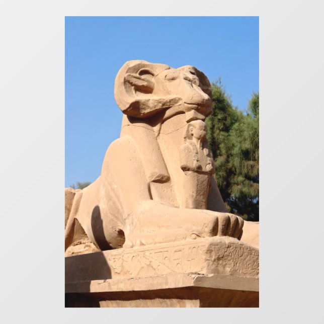 Ram-headed Sphinx in Karnak Temple - Egypt (Sheet)
