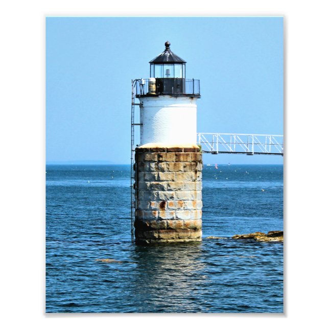 Ram Island Lighthouse, Maine Photo Print (Front)