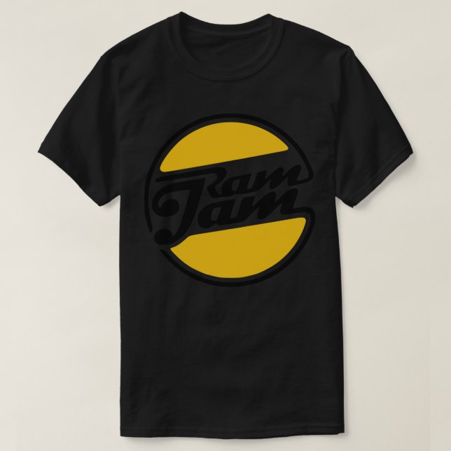 Ram Jam! Sticker T-Shirt (Design Front)