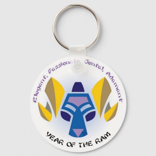 Ram Keys Key Ring (Front)
