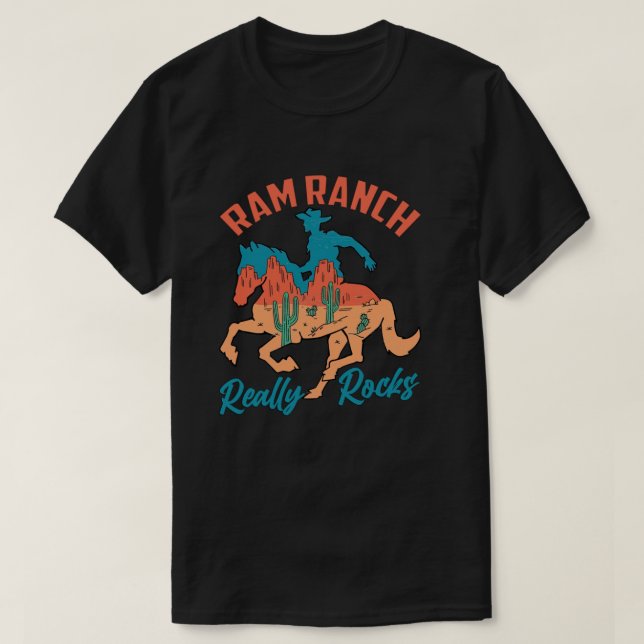 Ram Ranch Really Rocks, Ram Ranch, Ram Ranch Lyric T-Shirt (Design Front)