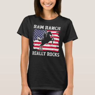 Ram Ranch Really Rocks Vintage Western Life Countr T-Shirt