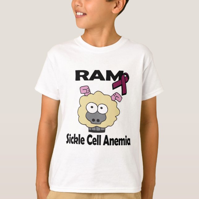 RAM Sickle Cell Anaemia T-Shirt (Front)