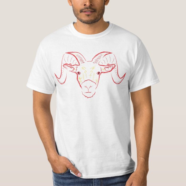 ram sketch T-Shirt (Front)