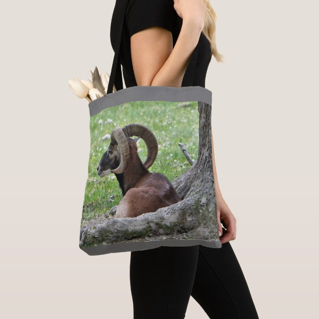 Ram Tote Bag (Close Up)