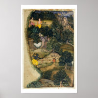Rama chasing the Golden Deer, from the 'Ramayana',
